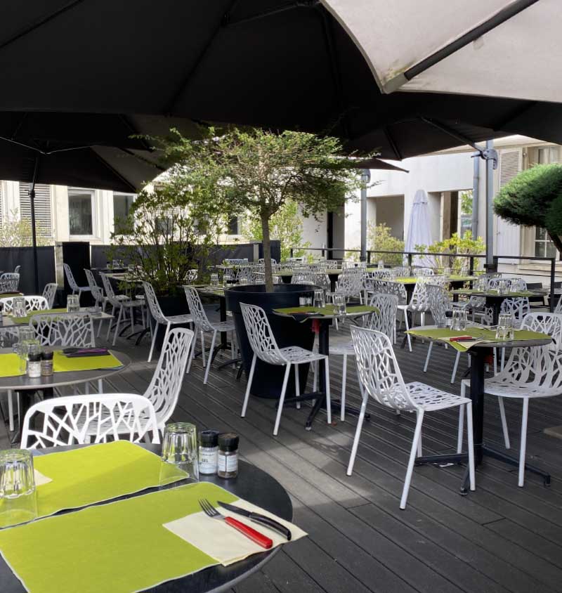 Le Jardin du Pavillon : restaurant avec terrasse à Orléans | Loiret (45)